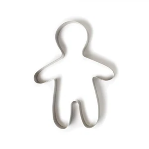 Sagoma BIMBO gingerbread COPPAPASTA tagliapasta in acciaio INOX - 21x28cm - Foto 1 di 1
