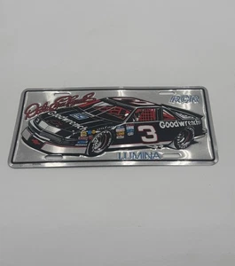 Vintage Dale Earnhardt RCR #3 Chevy Lumina Vanity License Plate Metal - Picture 1 of 5