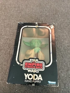 Star Wars The Empire Strikes Back Yoda Hand Puppet 1980 Kenner With Box NEW ** - Picture 1 of 17