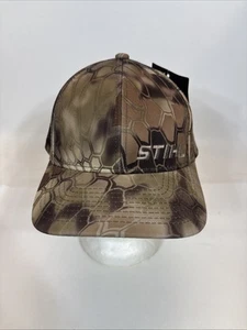 Cappello berretto camionisti mimetico motoseghe STIHL nuovo snapback Kryptek Highlander mimetico - Foto 1 di 7