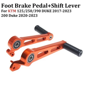 Foot Brake Pedal With Shift Lever For KTM 125/250/390 DUKE 17-23 200 Duke 20-23 - Picture 1 of 20