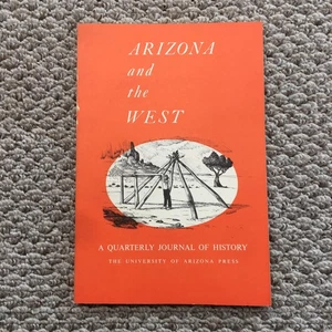 Vintage Arizona And The West Journal Summer 1979 Vol 21 No 2 Univ Arizona - Bild 1 von 7