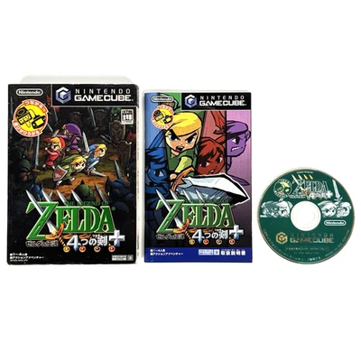 Nintendo GameCube JAPAN-Lock Ver The Legend of Zelda 4 Four Swords Adventure - Image 1 of 4