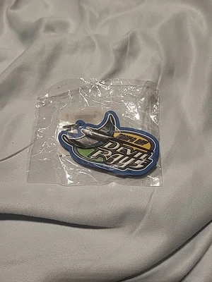 MLB BASEBALL TAMPA BAY DEVIL RAYS Old Logo 2.25 x 1.25 Inch KEYCHAIN 1998 - Image 1 of 3