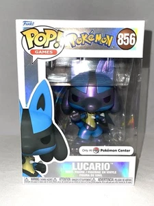 Funko Pop Pokemon Center Pearlescent Lucario 856 - Picture 1 of 6
