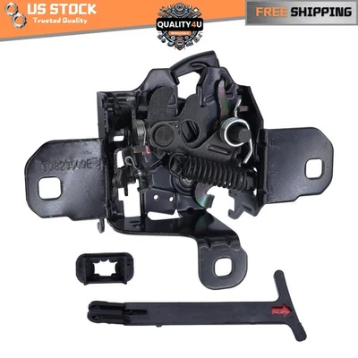 New Hood Latch Lock + Release Pull Latch Handle for Volkswagen Jetta 1J0823509C — 第 1/4 张图片