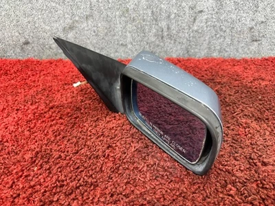Espejo retrovisor puerta lateral derecho pasajero BMW 1999-2005 E46 sedán acero azul OEM 106K Foto 1 de 4