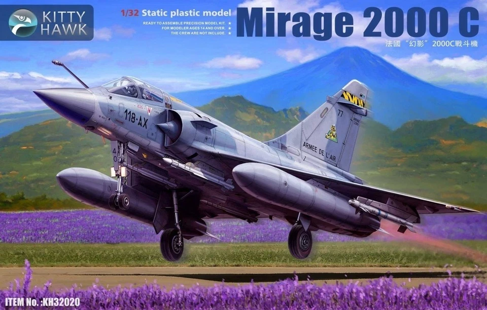 Kitty Hawk KH32020 1:32nd scale Dassault Mirage 2000C - Image 1 of 1
