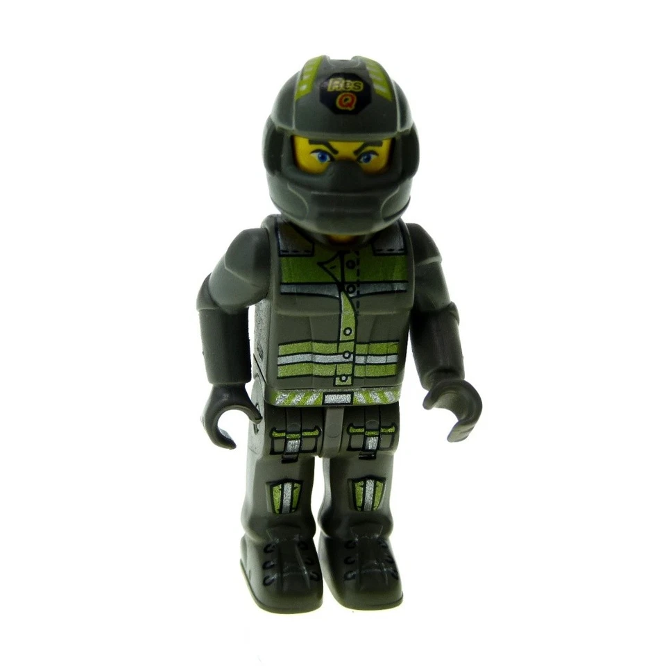 1x Figura Lego 4 Juniors Jack Stone Man Res-Q Policeman Gris 4606 js010 Foto 1 de 1
