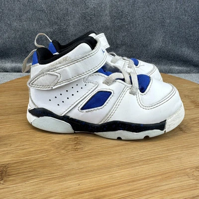 Nike Niños Jordan Talla 7C Zapatos FLIGHT CLUB 91 Azul Blanco Tenis DM1687-101 Foto 1 de 4