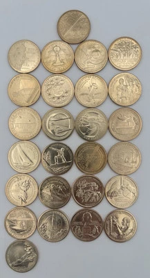 2018 - 2025 29 Coin P Mint Uncirculated American Innovation Dollar Set to Date - Image 1 of 4