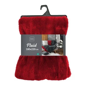 Plaid 180x220 cm - Imitation fourrure - Picture 1 of 13