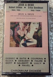 Robert Aitken Erica Goodman – Jeux A Deux, Music For Flute And Harp Cassette - Picture 1 of 6