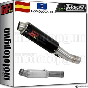 SILENCIOSO CAT GP GUN by ARROW ACERO NEGRO KTM 1290 SUPERDUKE R 2014 14 2015 15 - Imagen 1 de 3