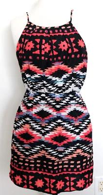 Dress Sleeveless Trixxi Spaghetti Strap Lined Size Small Multicolor - Image 1 of 4