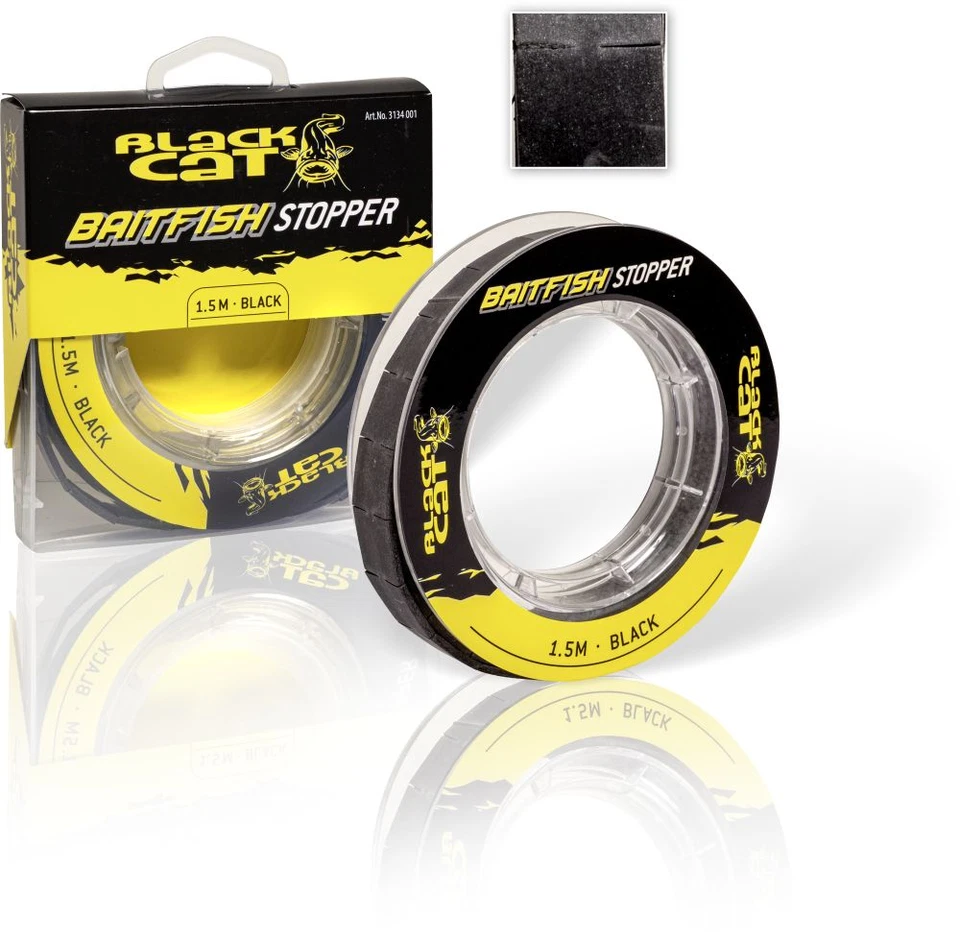 Black Cat Köderfisch-stopper L 1 5m schwarz