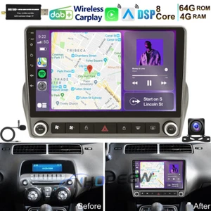 Radio de coche 8 núcleos 4+64 GB Android 15 GPS Carplay DAB para Chevrolet Camaro 2010-2015 - Imagen 1 de 23
