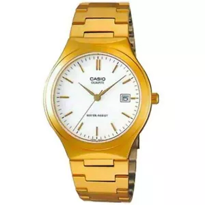 Casio Watch with Japanese Quartz Movement MTP-1170N-7ARDF, Bracelet Style, Gold - Picture 1 of 2