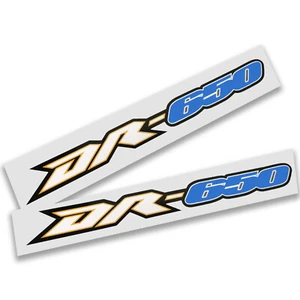 DR 650 motorcycle DR650 graphics decals stickers x 2 PCS - Picture 1 of 2