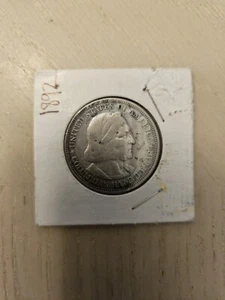 1892 Columbian Exposition Silver Commemorative Half Dollar - Picture 1 of 2