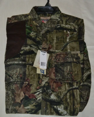 Wrangler Pro Gear Canvas Shooters Shirt Mens XL Real Tree Camo Long Sleeve - Image 1 of 3