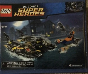 6 LEGO DC COMICS SUPERHELDEN SETS - ANLEITUNGEN - Bild 1 von 10