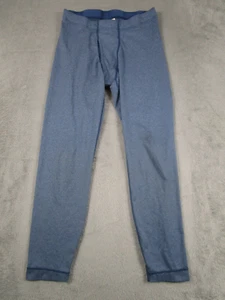 Patagonia Capliene Pants Boys Medium Blue Base Layer Outdoor Logo - Picture 1 of 8