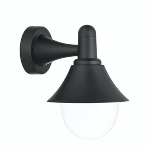 E27 LED Dusk To Dawn Sensor Outdoor Wall Light IP44 Outside Lighting Lamp - Picture 1 of 14