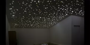 KIT CIELO STELLATO 200 PUNTI 5m LED BIANCO NEUTRO 9w - Foto 1 di 1