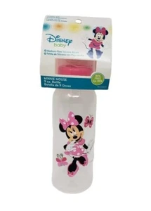 Disney Baby 9 oz. Plastic Bottle - New - Minnie Mouse - Picture 1 of 1