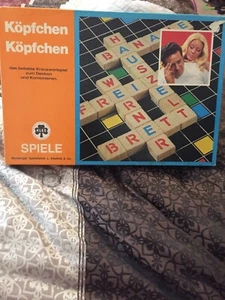 ¡Usa tu ingenio de colección! Juego de crucigramas Headchen usado completo raro - Imagen 1 de 7