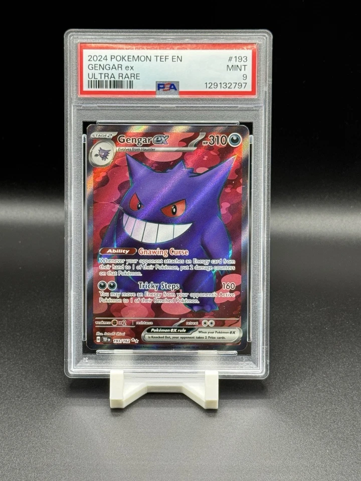 Gengar ex 193/162 SV05: Temporal Forces Holo PSA 9 - Image 1 of 2