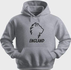 Funny Unisex Hoodie Hooded Sweatshirt Gildan Blend England H0451 - Picture 1 of 5