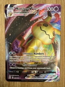 Mimikyu VMAX 069/172 SWSH09: Brilliant Stars - NM Psychic Ink Error Misprint - Bild 1 von 4