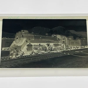 Eisenbahnnegativ Canadian Pacific Railway HLW #2861 4-6-4 Revelstoke, BC 8/44 - Bild 1 von 2