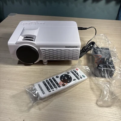 Magnavox MP601 1080p HDMI LED Home Theater Projector with Bluetooth - White - Image 1 of 4