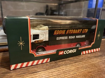 CORGI CLASSICS 59508 SCANIA  SHORT WHEELBASE LORRY EDDIE STOBART BNIB - Image 1 of 4