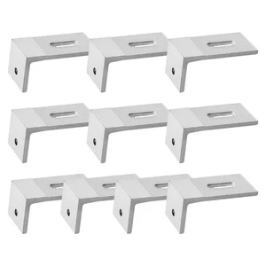 Soporte L de montaje en panel solar de 90 grados 1/4/10 piezas para autocaravana barco techo fuera de la red nuevo - Imagen 1 de 22