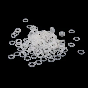 120Pcs O-Ring Switch Dampeners White Keycaps Rubber for Key Cap O Ring Replace P - Picture 1 of 7