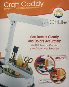 OTTLITE Craft Caddy Lamp Folding Desk Sewing Organizer W94008 - Picture 1 of 8
