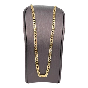 9ct 9k Yellow Gold Italian (3x1) Birdseye Chain Necklace 12.39 Grams 50cm. New - Picture 1 of 8