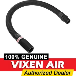 3/8 FEMALE TO 3/8 MALE NPT STAINLESS STEEL BRAIDED HOSE EXTENSION 12" VXA7338B - Picture 1 of 2