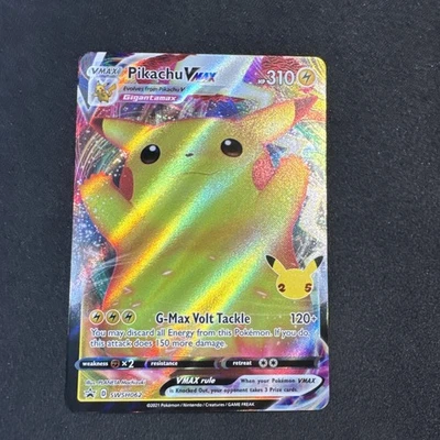 Pikachu VMAX SWSH062 SWSH: Sword & Shield Promo Cards Holo Pokemon - Image 1 of 2