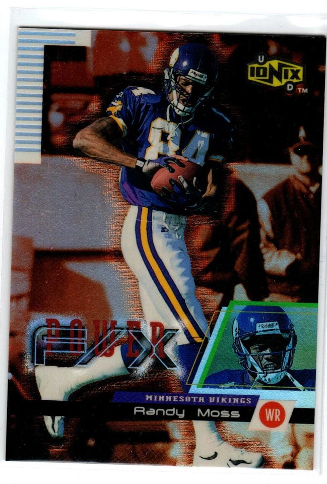 1999 UD Ionix Power F/X #P2 Randy Moss (ref 197969) - Image 1 of 1