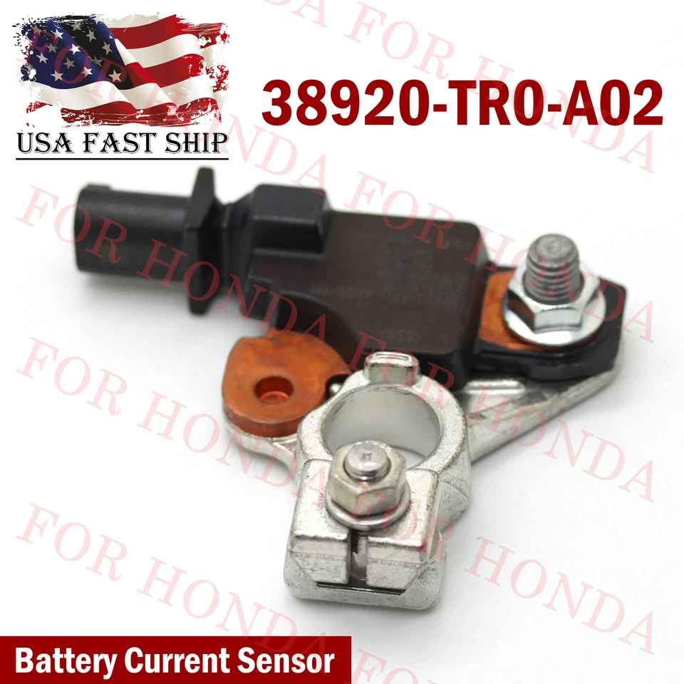 Sensor de corriente de batería ASSY 38920-TR0-A02 para Honda Civic 1,8 L CR-V 2,4 L I4 GAS Foto 1 de 4