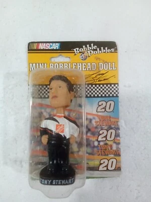  Nascar Bobble Dobbles Mini Cabeza Bobble - Tony Stewart #20 Foto 1 de 3