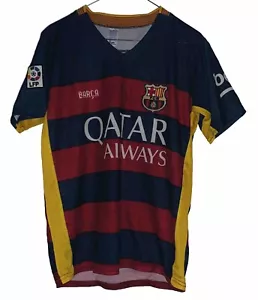FCB Barcelona Trikot Medium Shirt Messi Unicef Barca Qatar Airways Blau Remiai - Bild 1 von 2