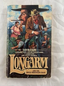 Longarm 103 And The Rocky Mountain Chase Tabor Evans Western paperback  - Picture 1 of 3