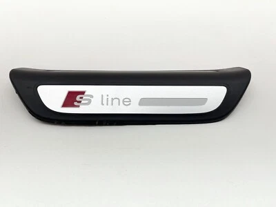 2015 - 2018 AUDI Q3 S Line  8U REAR Right DOOR SILL SCUFF PLATE COVER TRIM - Изображение 1 из 4