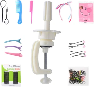 Mannequin Head Stand Desk Table Clamp Tripod Holder ,Styrofoam Wig Head Holder - Picture 1 of 6